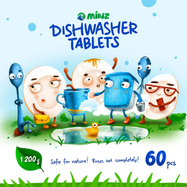 Упаковка для моющего средства