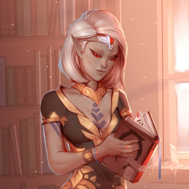 Тёмная эльфийка