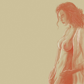 Обнаженная девушка