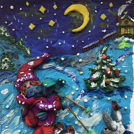 Красная шапочка. Зимняя сказка