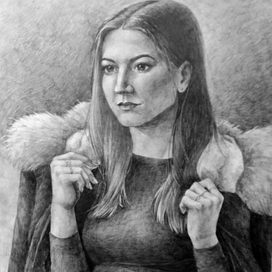 Девушка с натуры