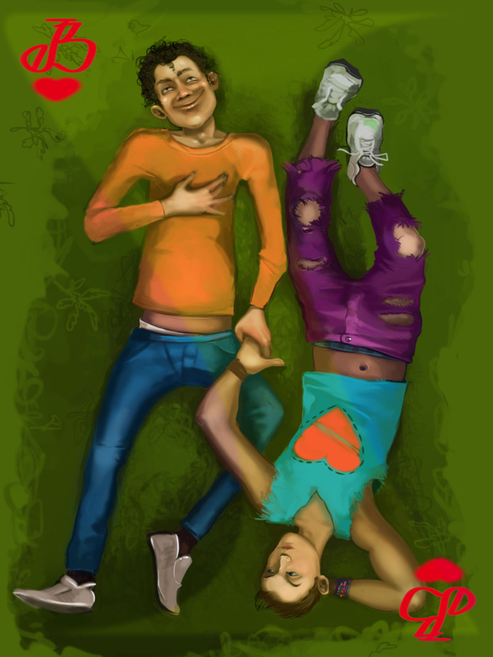 Червовые Валеры лежат "Валетиком"