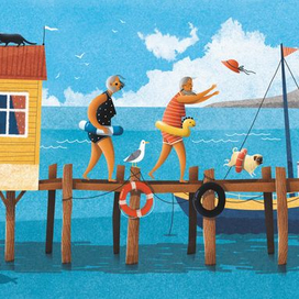 Наконец-то  море!