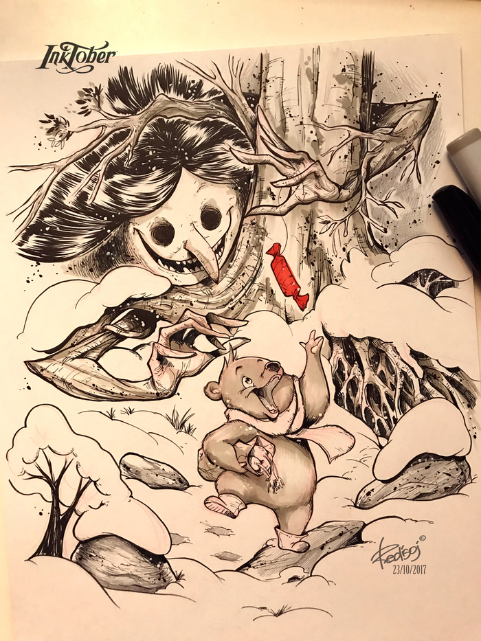 InkTober2017 день 23