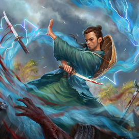 Lord of Wind. The Flesh and blood's card fanart