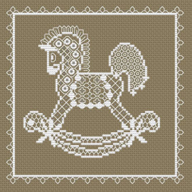 Ажурная лошадка