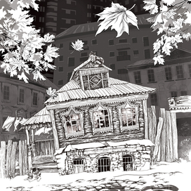 Под клёнами