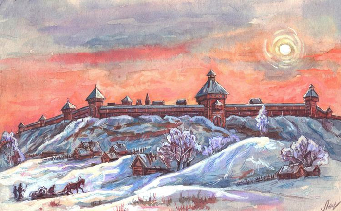 Древний город