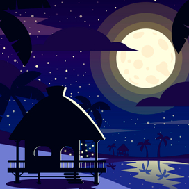 Тропический пейзаж