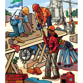 Строительство Вавилонской башни