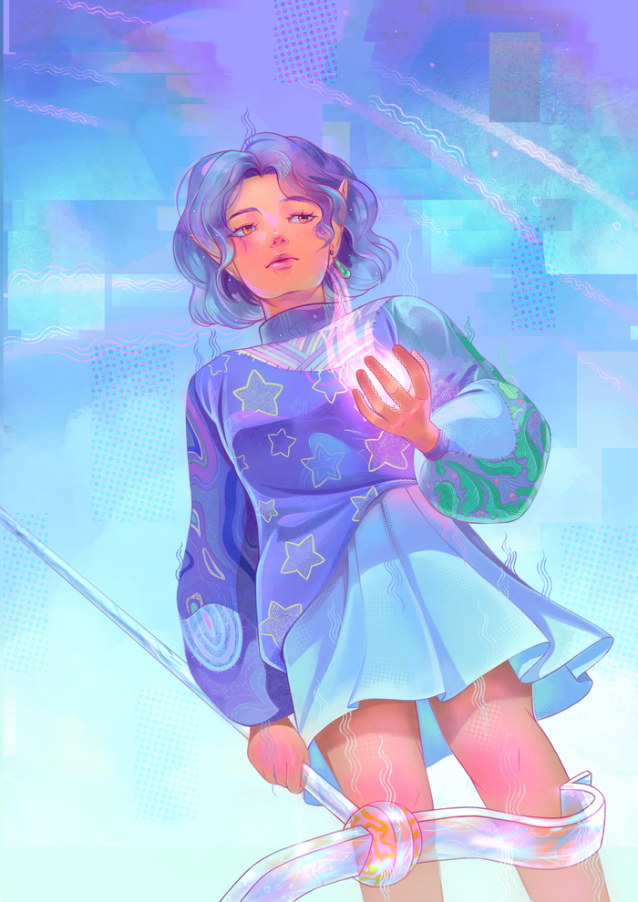 Фэнтезийная иллюстрация 