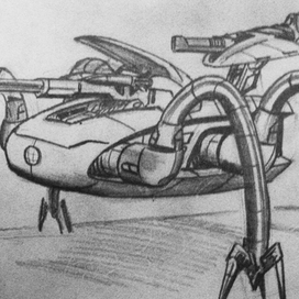 Легкий боевой робот 