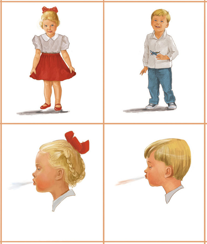 Персонажи детей