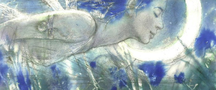 cплошная акварель)