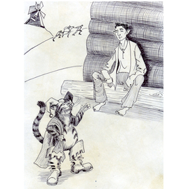 Книжные коты - Кот в сапогах