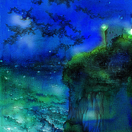 Кобальт и киноварь.