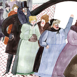 Иллюстрация к рассказу Чехова "Ах, зубы!"