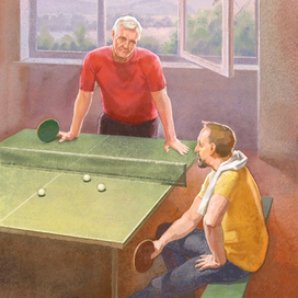 Иллюстрация к рассказу о рыбаках