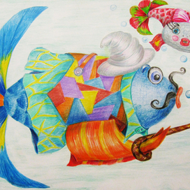 дедушка и внучка