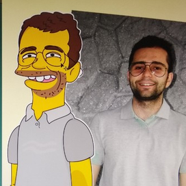 портрет в стиле симпсонс