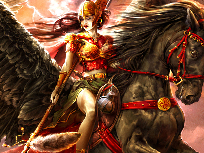  серия "Скандинавские боги" (Валькирии) (фрагмент)