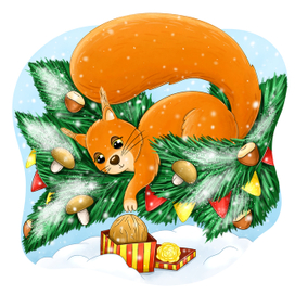 Новогодний орешек