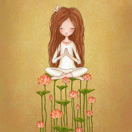 Девочка-йог