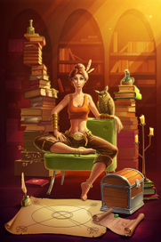 студентка магической академии