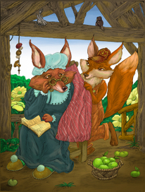 плед для бабушки