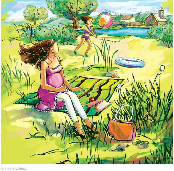 Солнечный день