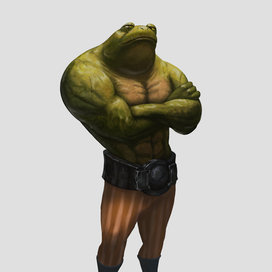 Лягуха качок 