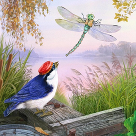 Драконом оказалась Стрекоза