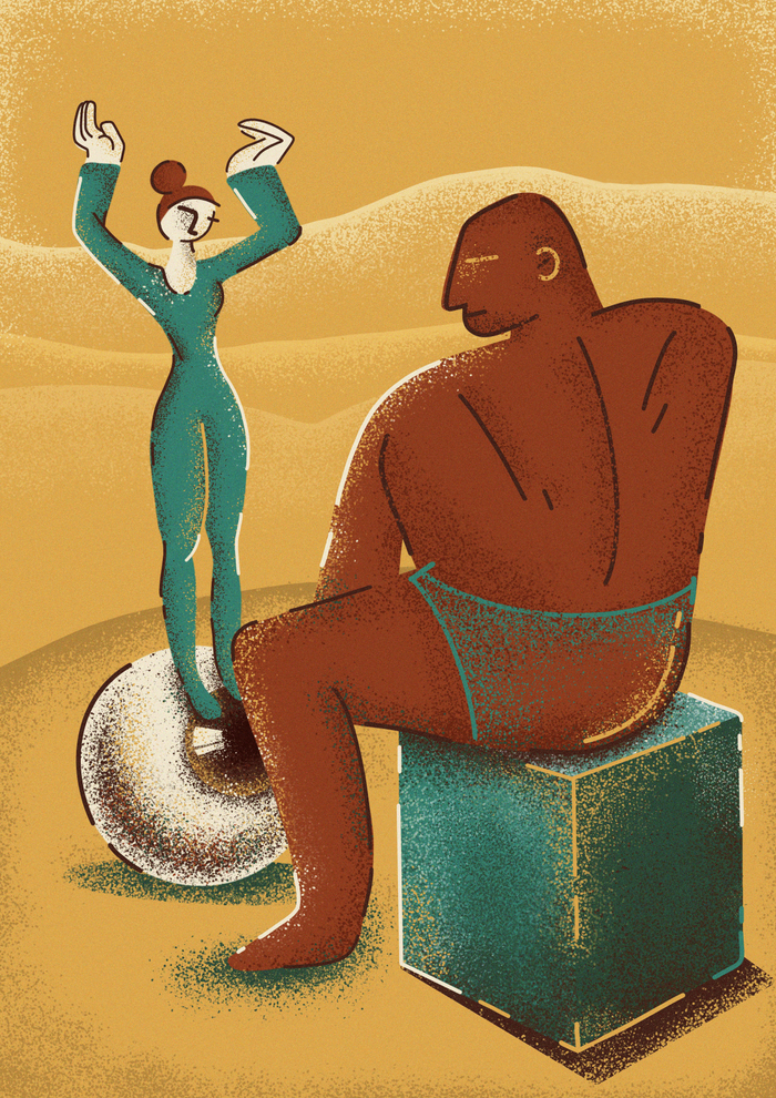 Девочка на шаре v 2.0