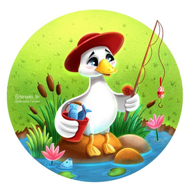 Карточка. Алфавит. Гусь