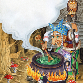 для обложки "волшебный мир сказок"