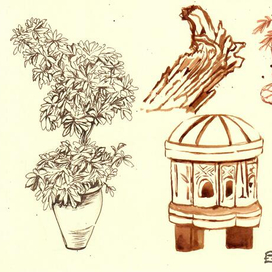 Элементы сада