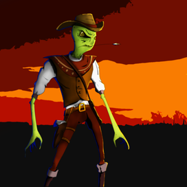 Марсианский ковбой