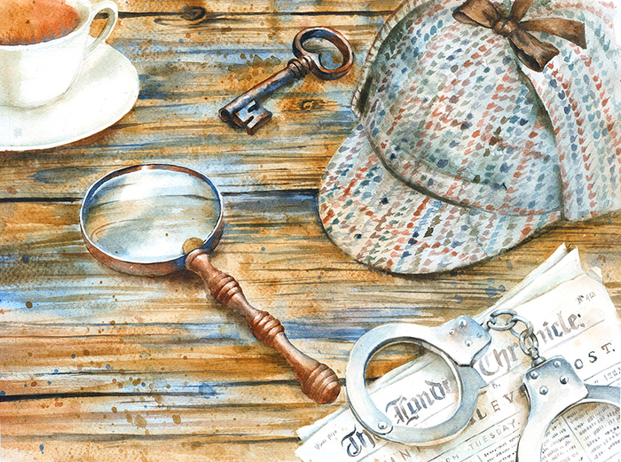 конкурс "Акварельный Шерлок"