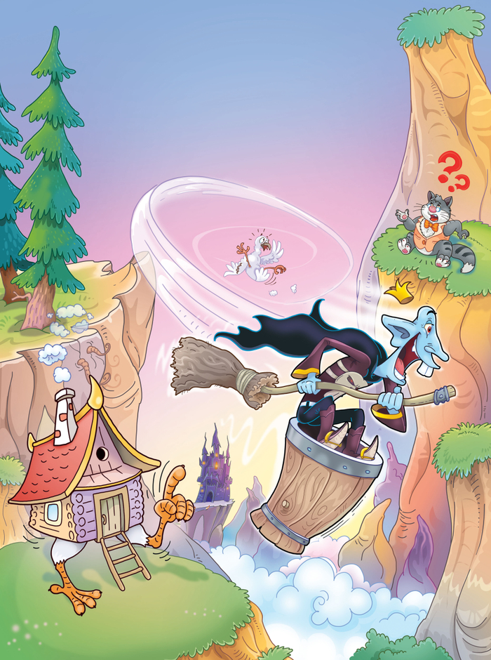 Иллюстрации для детского журнала 3/9 Ц