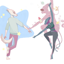 Шакал и киса