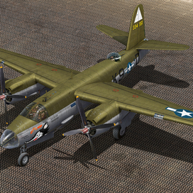 U.S. bomber group airfield 