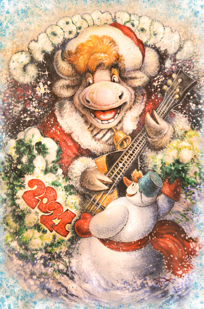 С наступающим Новым Годом  Вас, друзья ! Желаю вам здоровья, благополучия и новых творческих идей !