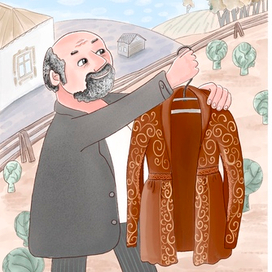 И подарил петуху бархатный кафтан