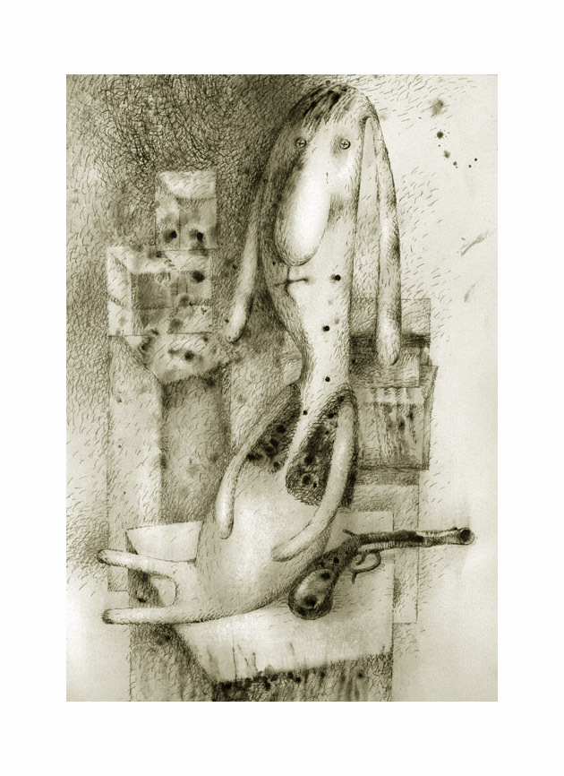 Зайка с пистолетом