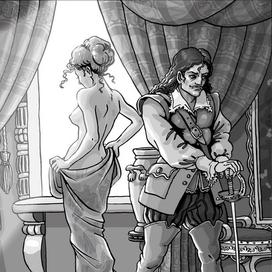 на страже....