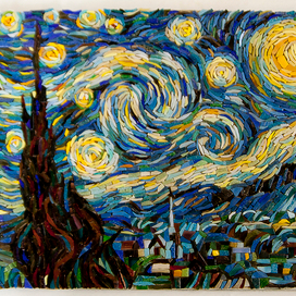 Ван Гог "Звездная ночь"