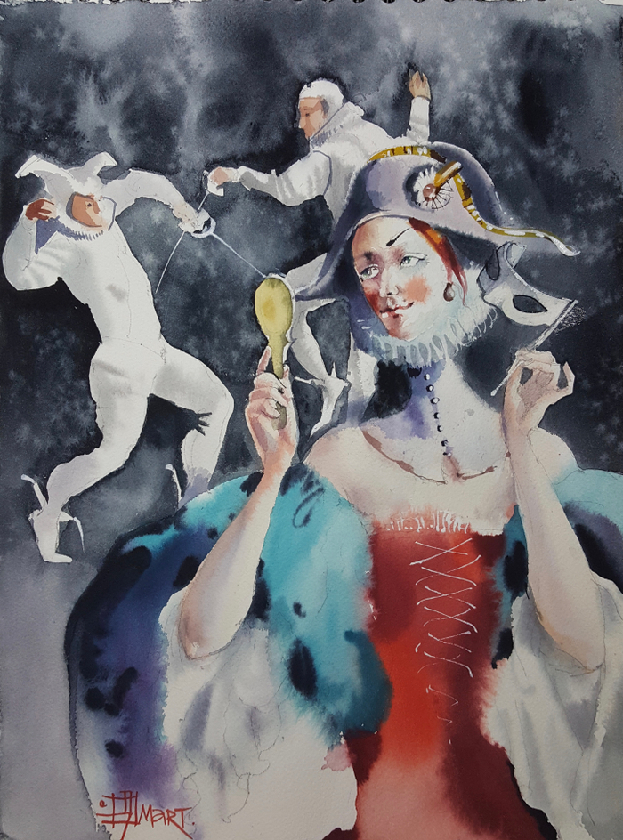 Зеркальце (из серии "Треугольник")