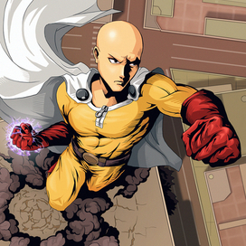 One punch man. Saitama