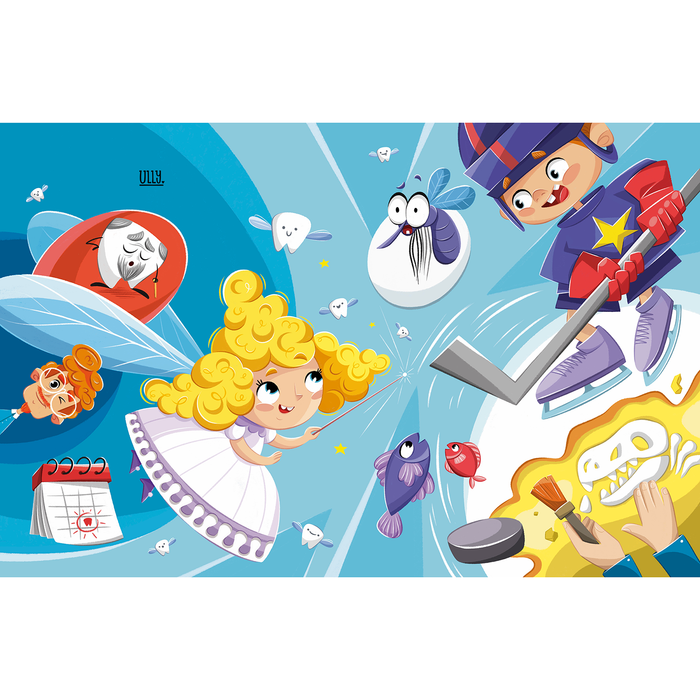 Книга про зубы для детей. Зубная фея