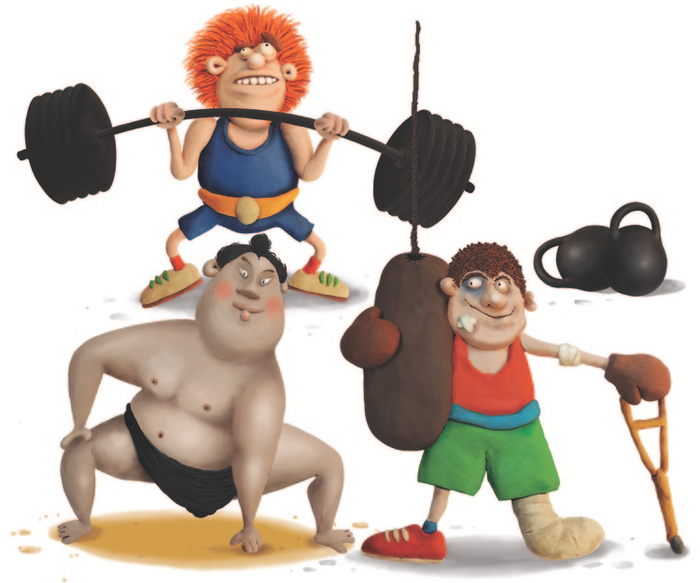 Спортивные персонажи